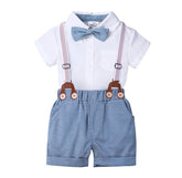 Baby Boy Gentleman Suit with Bow tie.